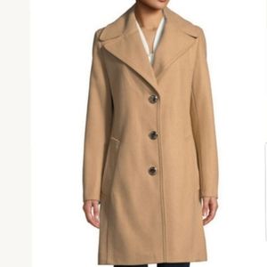 Calvin Klein camel coat